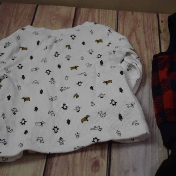 Carter's Baby Boys 18 Months 3 pc Christmas Outfit Set - Picture 6 of 7